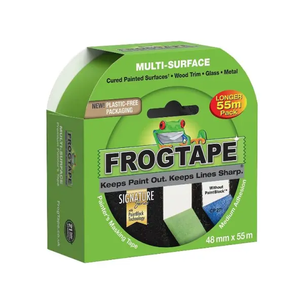Frog Tape Multi-Surface Masking Tape, 48mm x 55m