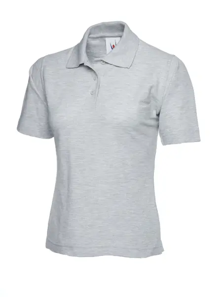 Polo classique pour femmes Uneek - Gris chiné - Taille M