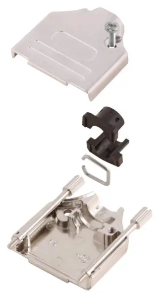 MH Connectors D-sub Καπακι, Ψευδάργυρος, 50 Pin, Άνω Εισαγωγή (DTZK50-K)