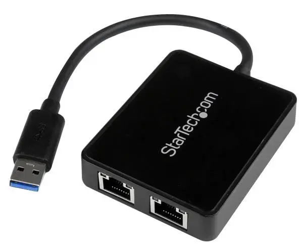 Startech Adaptateur USB 3.0 Double Port Ethernet Gigabit