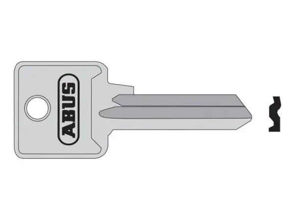 ABUS 85/40 40mm L Key Blank for Padlocks