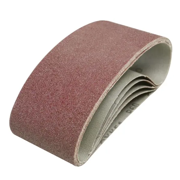 Silverline 75 x 457mm Sanding Belts, 60 Grit, 5pk