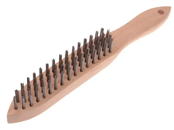 Faithfull 680/4 Heavy-Duty Scratch Brush, 4 Row, 28G