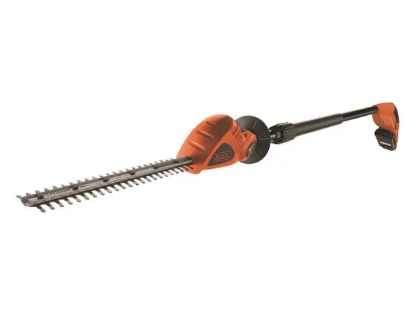 BLACK + DECKER GTC1843L20 POWERCONNECT™ Akku-Heckenschere mit Teleskopstange, 2