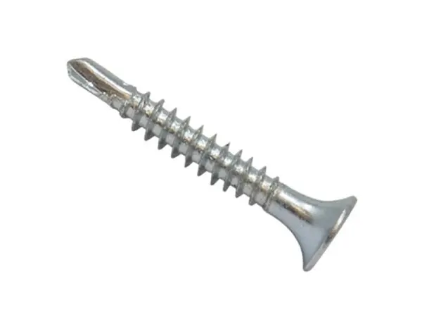 ForgeFix ドライウォールスクリュー フィリップス バグルヘッド 亜鉛メッキ 3.5x32mm 1000本入り