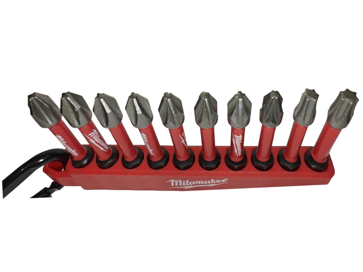 ミルウォーキー ドライバービットセット 10点 カラビナ付 | Camden Tools