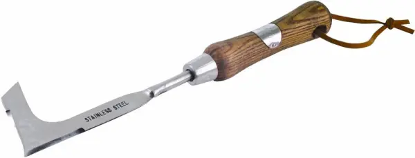 ROLSON TOOLS מעדר פלדה אל חלד עם ידית אש