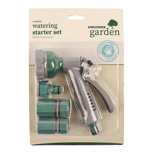 Kingfisher Watering Spray Gun Starter Set