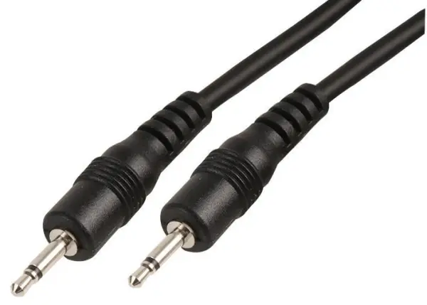 PRO SIGNAL 2.5mm Mono Jack Plug Lead, 2m Black