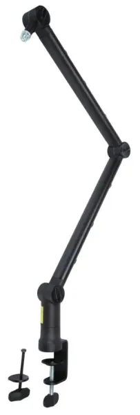 Bras de micro monté sur bureau PULSE MBA001, Noir, Capacité 1kg