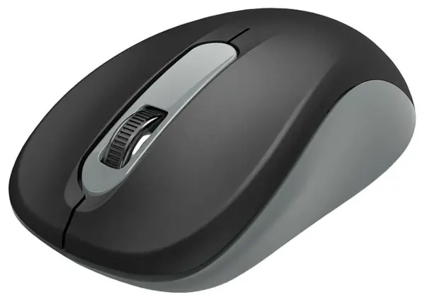 HAMA AMW-200 Tetikus Optik Tanpa Wayar, Hitam / Kelabu