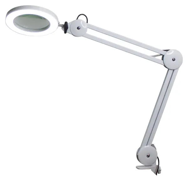 NATIVE LIGHTING Chameleon Mini USB Magnifier Lamp - White