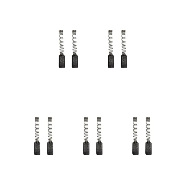 5 Juegos de 2 Escobillas de Carbono para Taladro Kress (6x8x17,5/15,5mm)