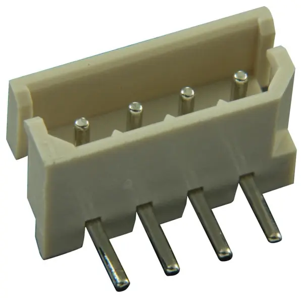 Molex Mini-SPOX PCB Header, 2.5mm, Right Angle, 4 Way