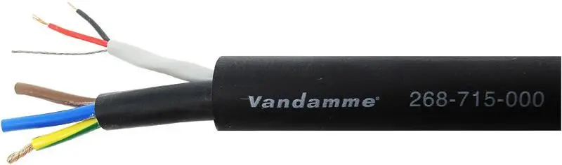 VAN DAMME Ambicore Tour Grade - Câble d'alimentation et signal, 3 brins, 1.5mm²