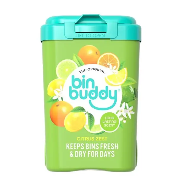 Bin Buddy Citrus Zest Bin Deodoriser 450g