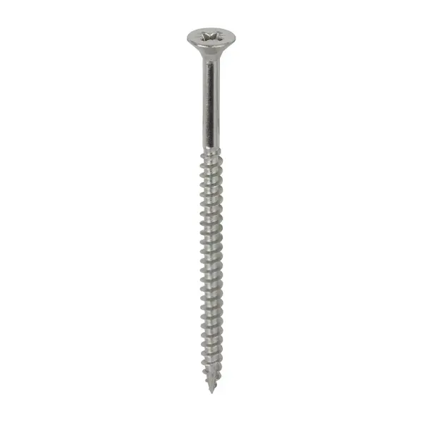 Timco Classic Multi-Purpose Screws - Stainless Steel 6.0x100mm (100 Pack)