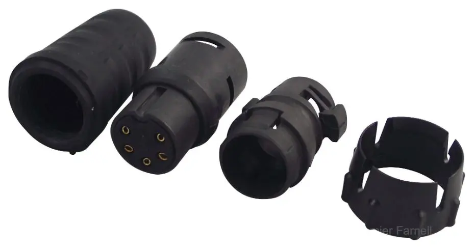 SWITCHCRAFT/CONXALL EN3 Conector Macho para Exterior 5 Vias