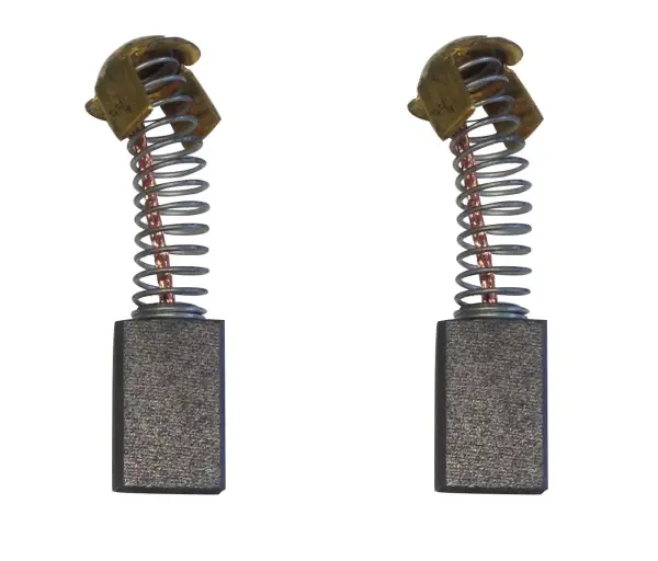 2x Carbon Brushes for Hitachi 25 Grinder-Hammer (7x11x18.5/17mm)