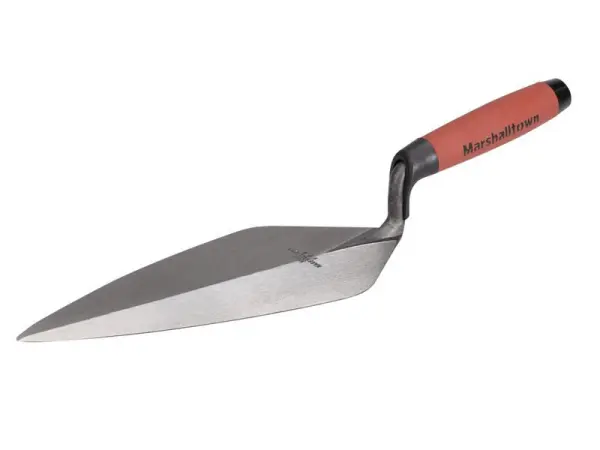 Marshalltown London Pattern Low Lift Brick Trowel 12in with DuraSoft® Handle
