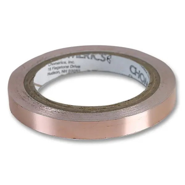 CHOMERICS CHO-FOIL Non-Conductive Adhesive Copper Tape, 16.4m Roll - 12.7mm