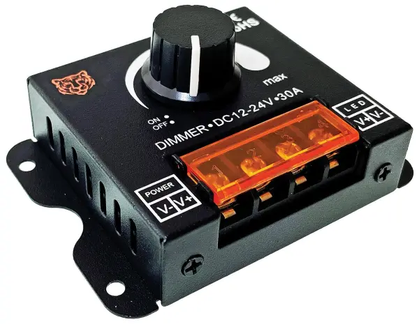 Tiger Power LED Dimming Driver, 12-24V DC, 30A, 720W