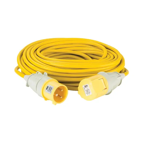Defender - Kabel Sambungan Kuning 4mm2 32A 25m - 110V