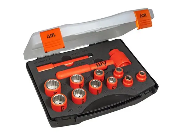 ITL 12-Piece Insulated 3/8in Drive Socket Set