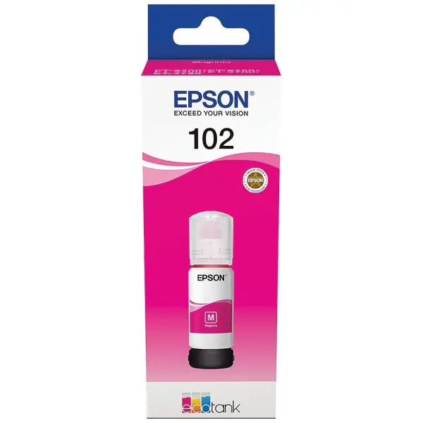 EPSON 102 EcoTank Ink Refill Bottle - Magenta