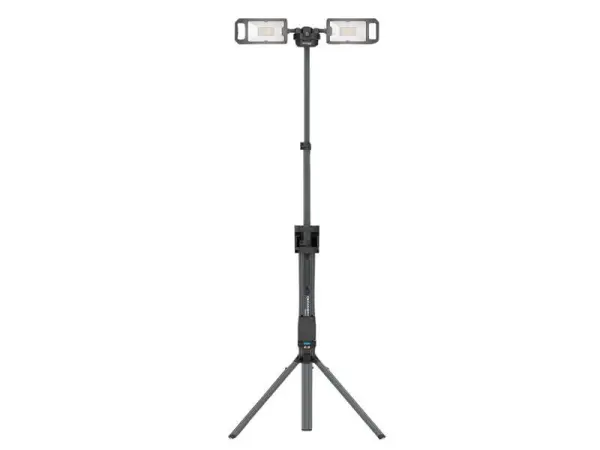 SCANGRIP TOWER 8 CONNECT Lampu Banjir Tripod, 18V Unit Asas Tanpa Bateri