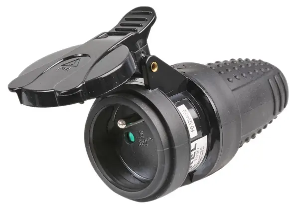 Velleman Schuko Free Socket, 2-pin 16A, IP44