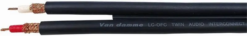 Van Damme Shotgun Twin Interconnect Hi-Fi Cable, 5m, Screened