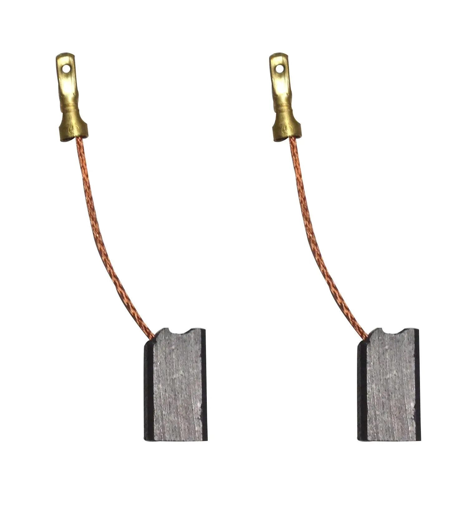 CarbonBr - Jeu de 2 balais en carbone pour FLEX K70, 6.2x8x15mm