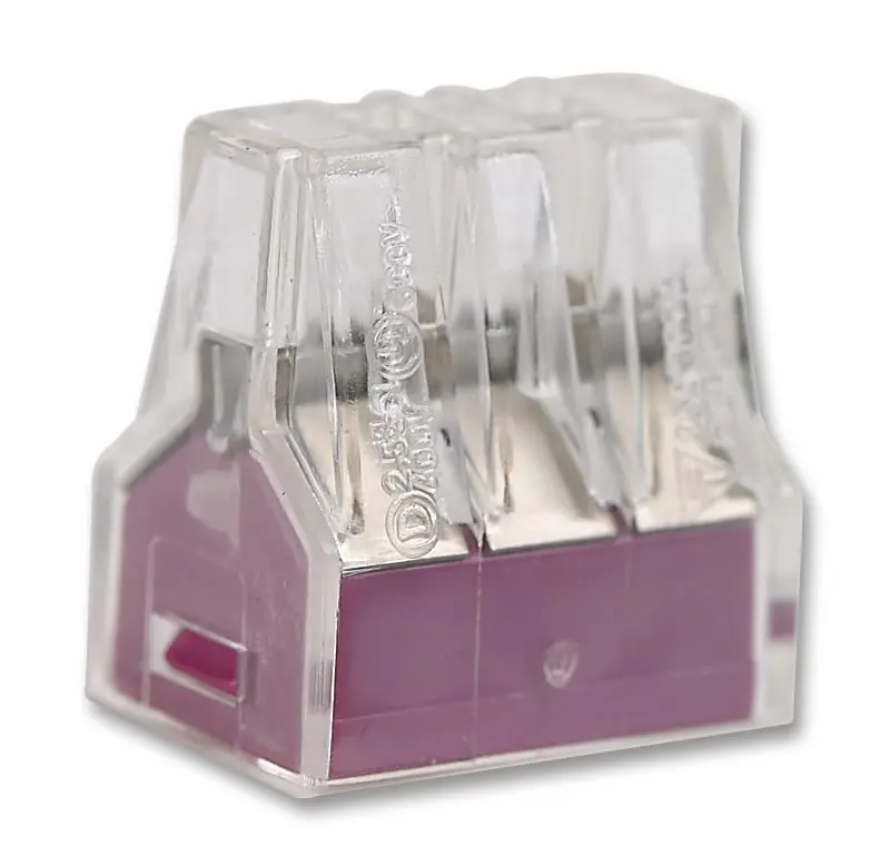 WAGO מחבר Pushwire סדרה 773, 6-חיבורים, 2.5 מ”מ²