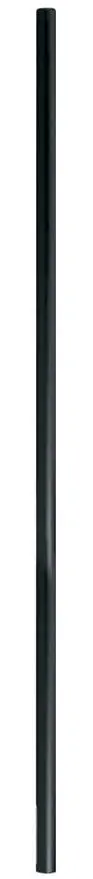 QTX Sound 35mm Speaker Pole, 1.2m, Black Steel