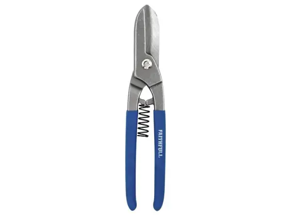 Faithfull Tesoura de Chapa Reta 250mm (10 polegadas)