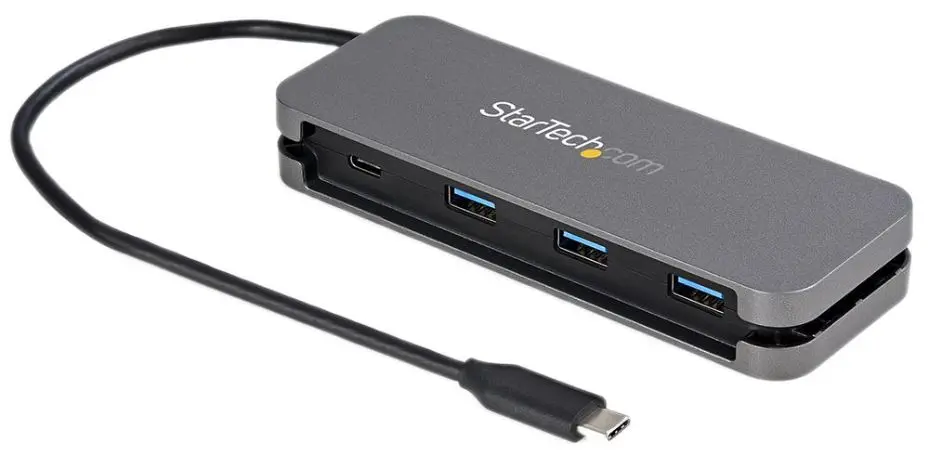 STARTECH 4포트 USB 3.1 Gen 1 허브, USB-C to 3x USB-A & 1x USB-C