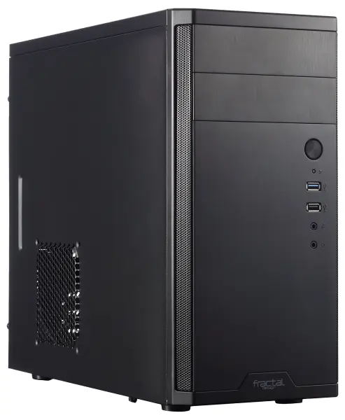 Fractal Design Core 1100 Micro ATX Tower Case, Black