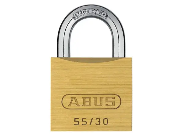 ABUS 55/30mm Brass Padlock, Keyed Alike, Security Level 3