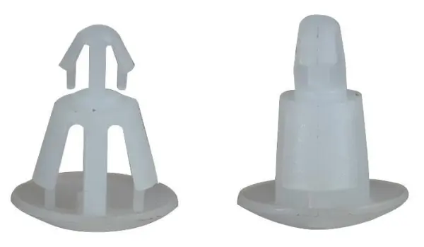 DURATOOL Lock-In PCB Ondersteuning, Nylon 66, 4mm Diameter, 4.8mm