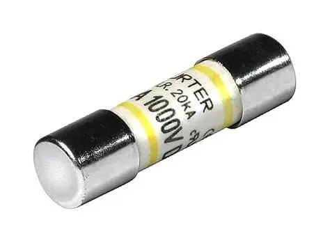 SCHURTER Cartridge Fuse, Slow Blow, 15A, 10.3mm x 38mm