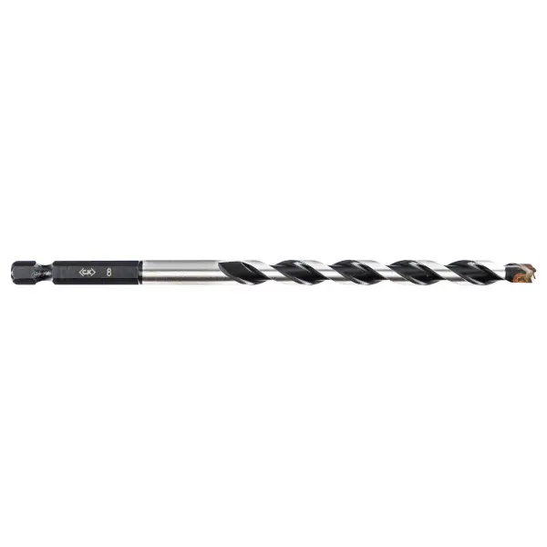 CK Tools Hex Shank Masonry Drill Bit - 8mm