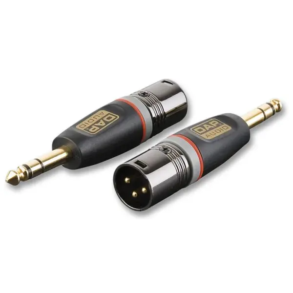 XCALIBER 3-Pin XLR Male to 6.35mm Stereo Jack Adaptor