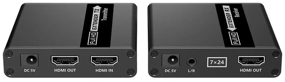 PRO SIGNAL - 1080p Full HD HDMI Extender über Cat6/Cat7, 70m