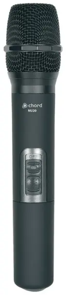 CHORD - Tarchuradóir Lámh-Microphone Sreang é for Nu20 System, 863.8MHz