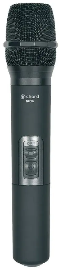 CHORD Ruční bezdrátový mikrofonní vysílač pro systém NU20, 863,8MHz