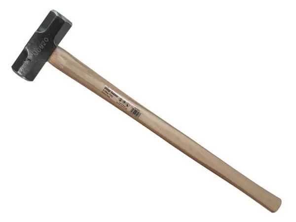 Faithfull Contractor's Sledge Hammer, Hickory Handle, 3.18kg