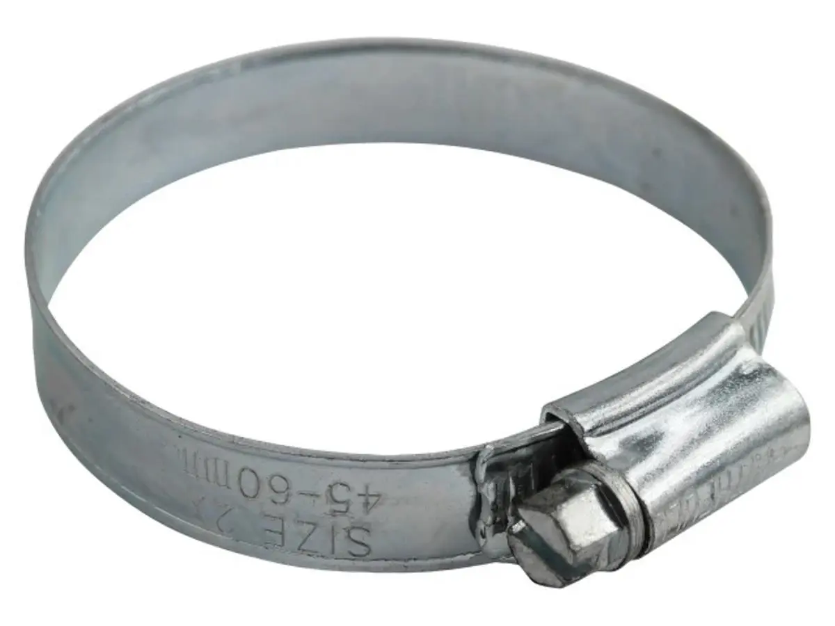 Faithfull 2x Zinc Hose Clip, 45-60mm, MSZP