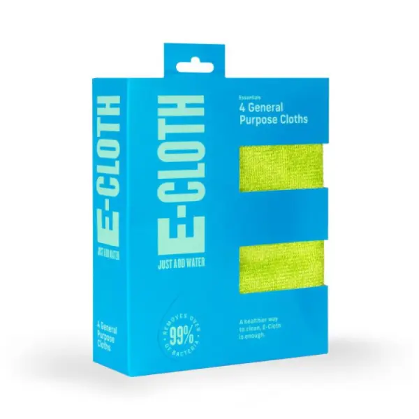 E-Cloth General Purpose Cleaning Cloths 4-Pack