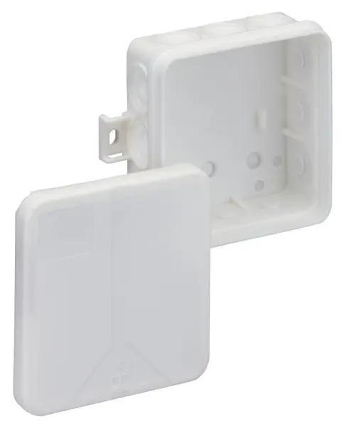 SPELSBERG IP55 Junction Box, White, 85x85x37mm